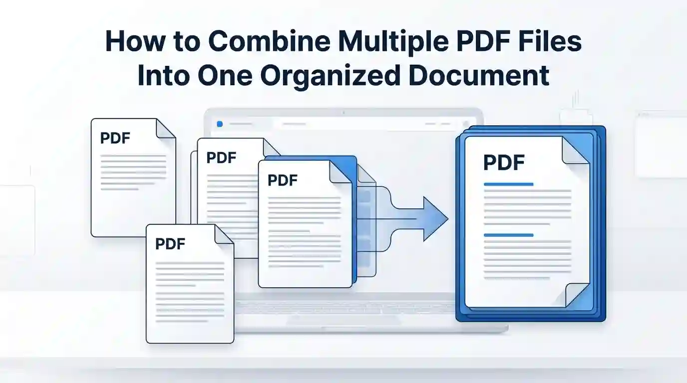 How to Combine Multiple PDF Files Into One Organized Document